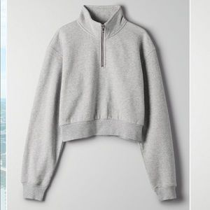The Group Babaton 1/4 Zip Sweatshirt